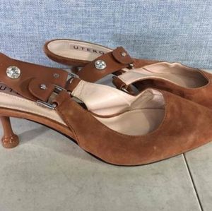 Uterque Brown Women Shoe
